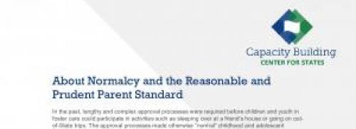 About Normalcy and the Reasonable and Prudent Parent Standard PDF