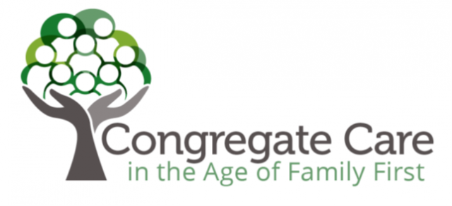 Congregate Care in the age of family first logo