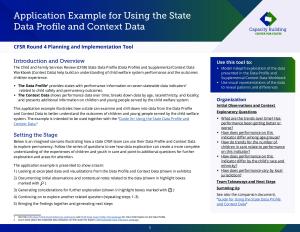 Application Example for Using the State Data Profile and Context Data_2022_Final 508-jr
